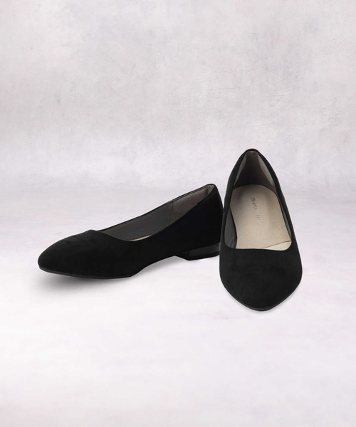 Right-on（ライトオン）の「【跳べるパンプス】プレーンフラットヒール（パンプス・レディース・グリーン/ベージュ/ブラック・37inch/39inch/40inch/35inch/36inch/38inch）」の10枚目の写真