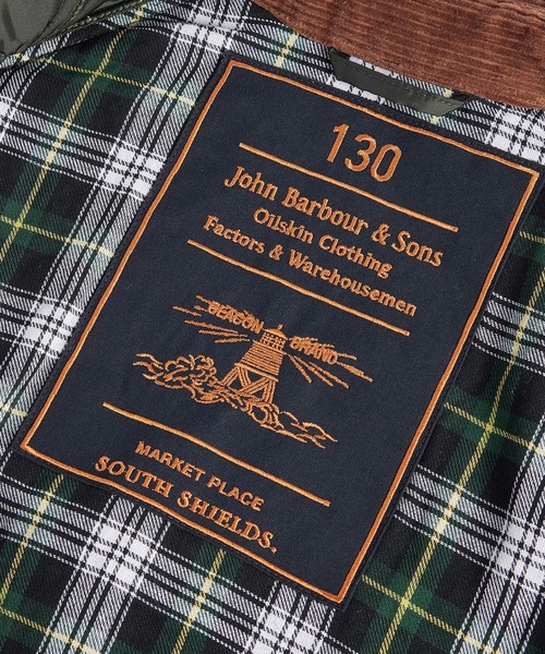Barbour(バブアー)の「Barbour(バブアー) 130周年記念モデル TRANSPORT QUILTED JACKET 242MQU1818(その他アウター・メンズ・カーキ・36/38/40)」の9枚目の写真