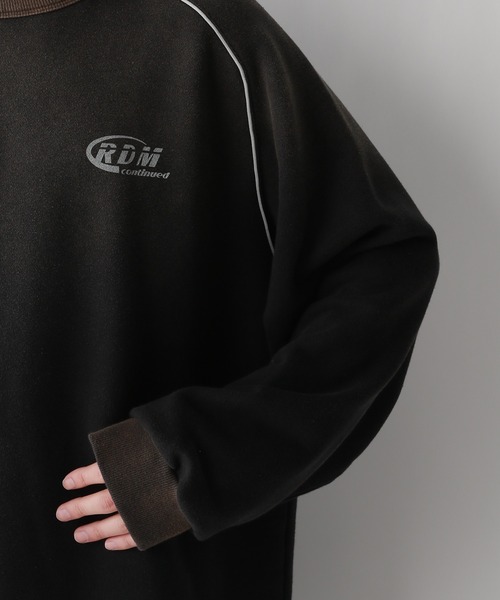 Ridingmania（ライディングマニア）の「【Ridingmania/ライディングマニア】ヴィンテージライク/裏毛ゲームスウェット（スウェット・メンズ・ブラック/ホワイト・LARGE/MEDIUM）」の16枚目の写真
