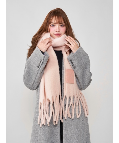 Darich（ダーリッチ）の「レザータグパッチボリュームマフラー