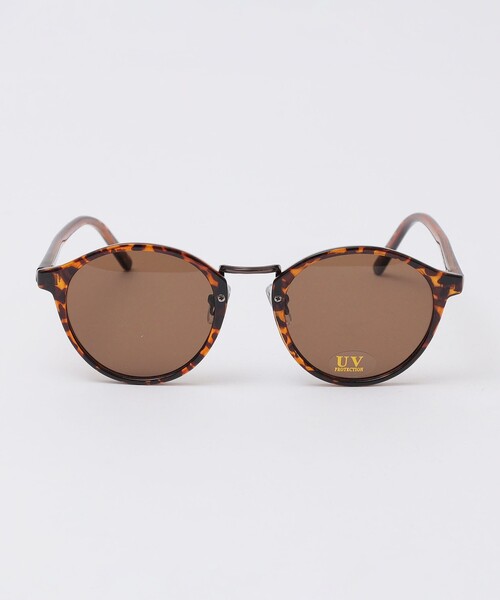 SHIPS Colors（シップス カラーズ）の「SHIPS Colors:ボストン サングラス◇（サングラス・メンズ・ライトブルー/ブラウン・ONE SIZE）」の9枚目の写真