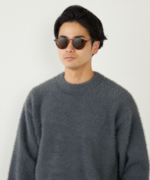 SHIPS Colors（シップス カラーズ）の「SHIPS Colors:ボストン サングラス◇（サングラス・メンズ・ライトブルー/ブラウン・ONE SIZE）」の5枚目の写真