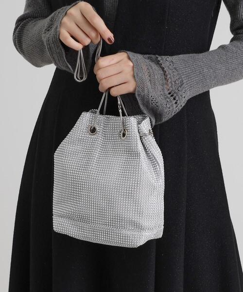 grove(グローブ)の「アソートチェーン巾着ショルダー(ショルダーバッグ・レディース・シルバー系その他2/シルバー系・00)」の15枚目の写真