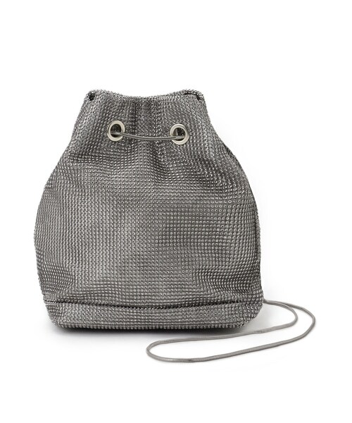 grove(グローブ)の「アソートチェーン巾着ショルダー(ショルダーバッグ・レディース・シルバー系その他2/シルバー系・00)」の11枚目の写真