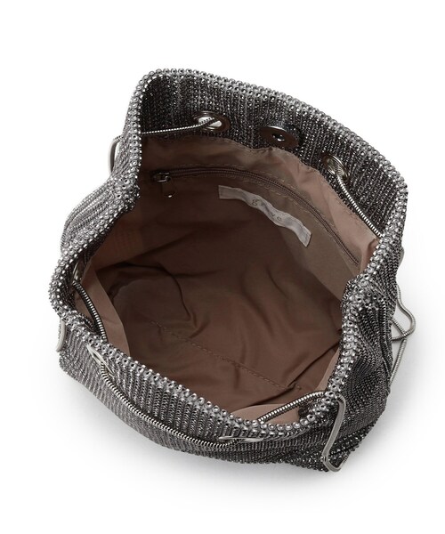 grove(グローブ)の「アソートチェーン巾着ショルダー(ショルダーバッグ・レディース・シルバー系その他2/シルバー系・00)」の6枚目の写真