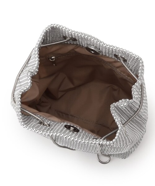grove(グローブ)の「アソートチェーン巾着ショルダー(ショルダーバッグ・レディース・シルバー系その他2/シルバー系・00)」の5枚目の写真