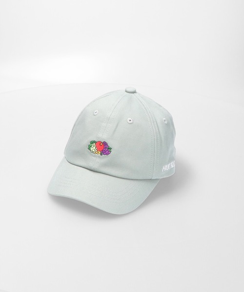 FRUIT OF THE LOOM(フルーツオブザルーム)の「EX KIDS LOGO EMB LAW CAP / キッズ / 帽子 / キャップ / シンプル / カジュアル / ユニセックス / 刺繍(キャップ・キッズ・オレンジ/グリーン/ブルー/イエロー/ピンク/ホワイト/ブラック/ベージュ・FREE)」の5枚目の写真