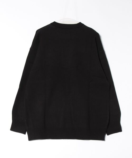 Bling Leads(ブリングリーズ)の「/Bling Leads/JQDクル-/Nニット(Tシャツ/カットソー・メンズ・グレー/ブラック・LARGE/MEDIUM)」の8枚目の写真
