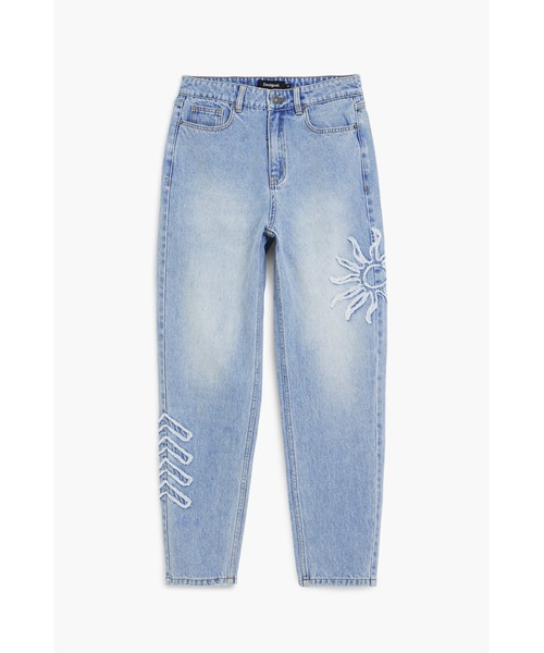 Desigual(デシグアル)の「グラフィック刺繍デニムパンツ ワイド(デニムパンツ・メンズ・ブルー・M/S/XS/L/XL/XXL)」の5枚目の写真