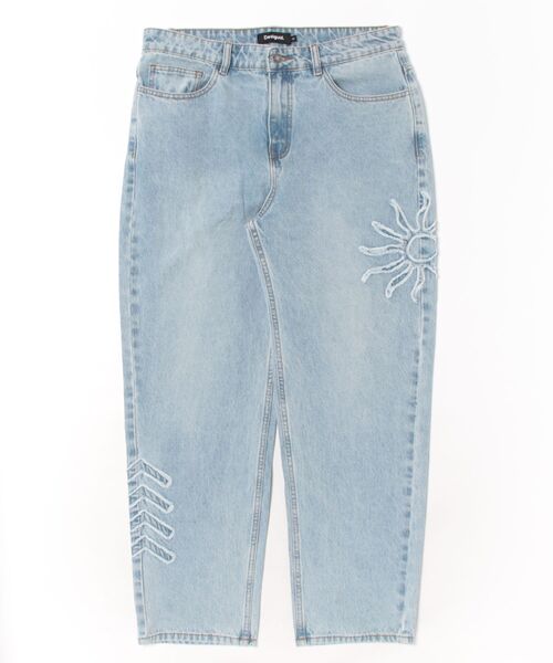 Desigual(デシグアル)の「グラフィック刺繍デニムパンツ ワイド(デニムパンツ・メンズ・ブルー・M/S/XS/L/XL/XXL)」の6枚目の写真