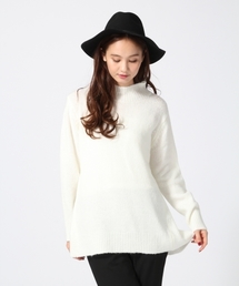 GLOBAL WORK | 7ゲージブークレAラインタートル/567907(ニット/セーター)