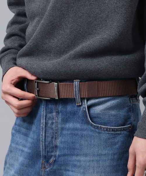 CONVERSE（コンバース）の「【CONVERSE/コンバース】テープ アジャスター式ベルト（ベルト・メンズ・カーキ/ベージュ/チョコ/ブラック/グレー・FREE）」の13枚目の写真
