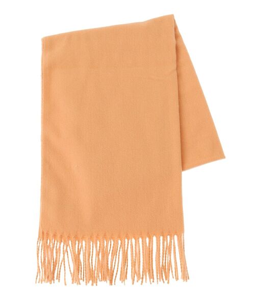 Green　Parks（グリーンパークス）の「カシミヤライクカラーストール（ストール/ショール・レディース・ライトグレー/ホワイト系その他2/オレンジ・FREE）」の7枚目の写真