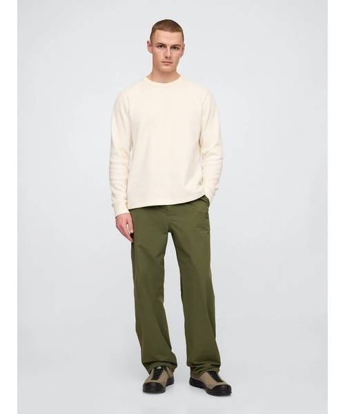 GAP（ギャップ）の「パラシュートパンツ（ユニセックス）（その他パンツ・メンズ・ブラック/ベージュ/グリーン・L/XS/S/M/XL）」の4枚目の写真