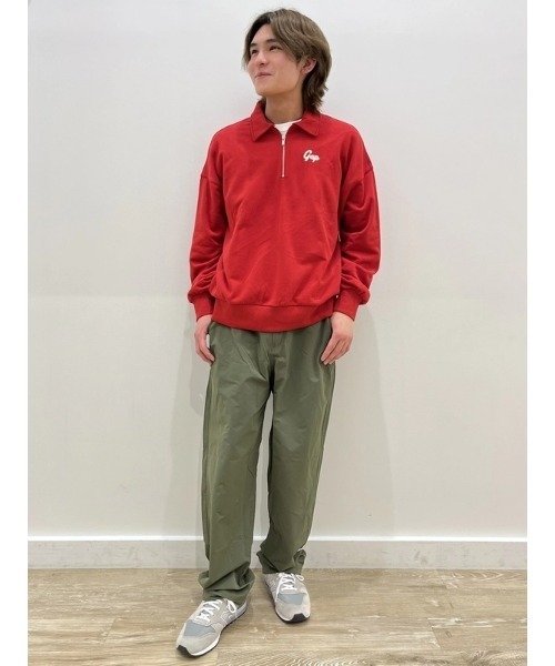 GAP（ギャップ）の「パラシュートパンツ（ユニセックス）（その他パンツ・メンズ・ブラック/ベージュ/グリーン・L/XS/S/M/XL）」の8枚目の写真