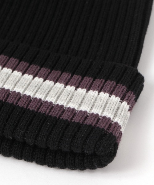 LAKOLE（ラコレ）の「ラインロゴニットワッチ / 283608（ニットキャップ/ビーニー・メンズ・ネイビー/ブラック/グレー・9）」の10枚目の写真