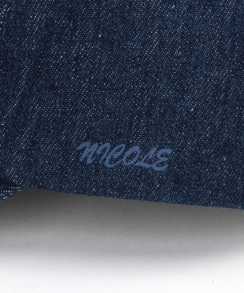 NICOLE CLUB FOR MEN（ニコルクラブフォーメン）の「ロゴプリント ６パネルキャップ（キャップ・メンズ・ブラック/シルバーグレー/インディゴブルー・FREE）」の8枚目の写真