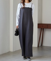 RANAN（ラナン）の「ワンボタンベアキャミサロペット（サロペット/オーバーオール）」