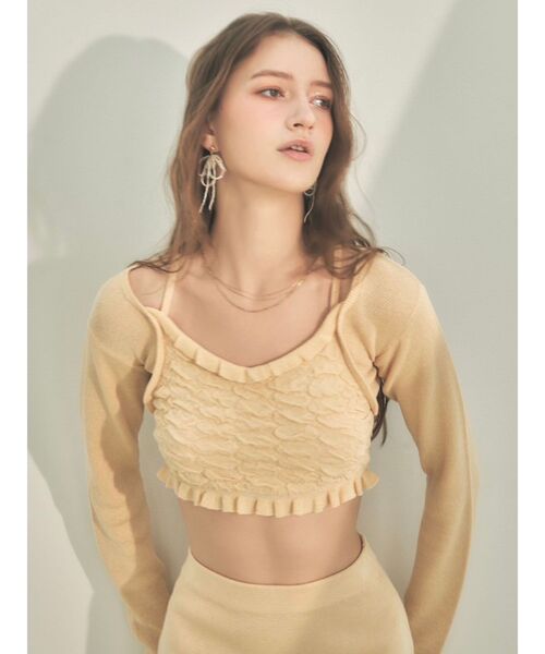 RESEXXY（リゼクシー）の「タイトロングスカート【セットアップ着用可能】（スカート・レディース・ネイビー/イエロー/ライトグレー・FREE）」の21枚目の写真