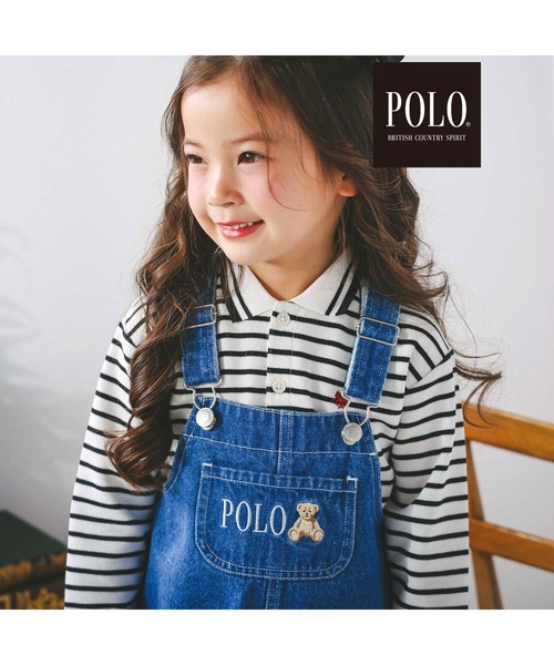 SLAP SLIP(スラップスリップ)の「【POLO BCS(ポロ・ビーシーエス)×SLAP SLIPコラボ】【お揃い】無地ボーダーライン襟ポロシャツ(80~130cm)(ポロシャツ・キッズ・ネイビー/ブラック系その他・110cm/90cm/100cm/120cm/80cm/130cm)」の15枚目の写真
