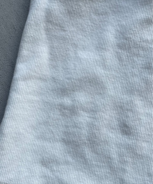 AIC.（エーアイシー）の「パッド付きエッジカーブアメスリタンクトップ（タンクトップ・レディース・ブラック/オフホワイト・FREE）」の6枚目の写真