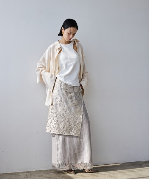 AIC.（エーアイシー）の「パッド付きエッジカーブアメスリタンクトップ（タンクトップ・レディース・ブラック/オフホワイト・FREE）」の18枚目の写真