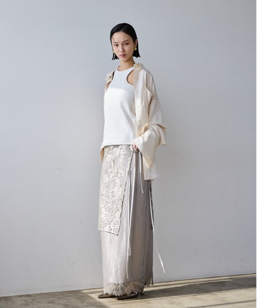 AIC.（エーアイシー）の「パッド付きエッジカーブアメスリタンクトップ（タンクトップ・レディース・ブラック/オフホワイト・FREE）」の19枚目の写真