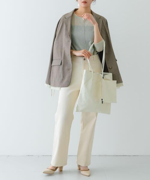 RODE SKO（ロデスコ）の「ウォッシャブルコンパクトトートバッグ（トートバッグ・レディース・シルバー/ブラック/ホワイト・ONE）」の7枚目の写真