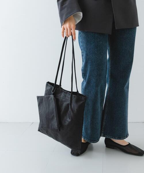 RODE SKO（ロデスコ）の「ウォッシャブルコンパクトトートバッグ（トートバッグ・レディース・シルバー/ブラック/ホワイト・ONE）」の13枚目の写真