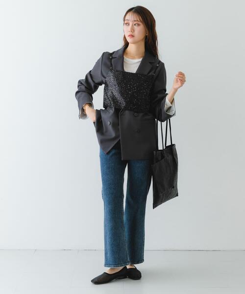 RODE SKO（ロデスコ）の「ウォッシャブルコンパクトトートバッグ（トートバッグ・レディース・シルバー/ブラック/ホワイト・ONE）」の18枚目の写真