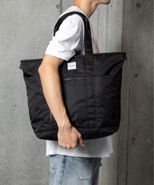 MAKAVELIC(マキャベリック)の「Grace Dazed 2way Tote Bag(トートバッグ・メンズ・ブラック・ONESIZE)」の14枚目の写真