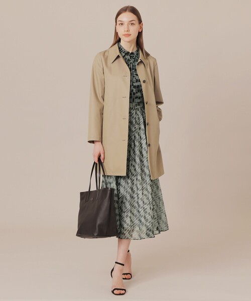 MACKINTOSH LONDON(マッキントッシュ ロンドン)の「グラフィカルメッシュプリントスカート(スカート・レディース・ブラック・36/38)」の3枚目の写真