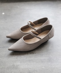 MAISON SPECIAL レースアップポインテッドパンプス ブラック 37 Lace Up Pointed Pumps