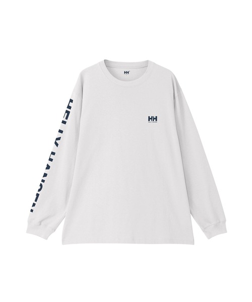 HELLY HANSEN（ヘリーハンセン）の「【HELLY HANSEN】L/S Letter Tee ロングスリーブレターティー（Tシャツ/カットソー・メンズ・ネイビー/ホワイト・MEDIUM/X-LARGE/LARGE）」の5枚目の写真