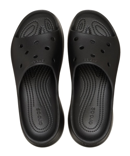 crocs(クロックス)の「CROCS/クロックス レディース サンダル BAE SLIDE ベア スライド 211108-001(サンダル・レディース・ブラック・23cm/24cm/25cm)」の6枚目の写真