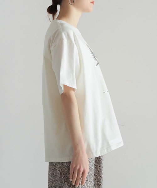 リス箔PT 半袖TEE（Tシャツ/カットソー）｜NOMBRE IMPAIR