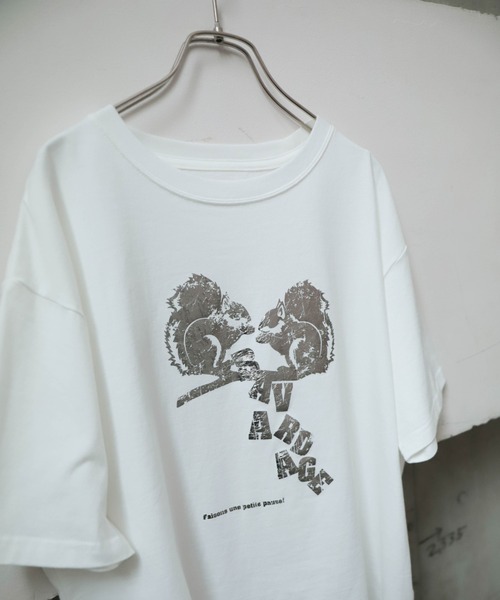 tシャツ リス箔PT　半袖TEE レディース リス箔PT 半袖TEE（Tシャツ/カットソー）｜NOMBRE IMPAIR