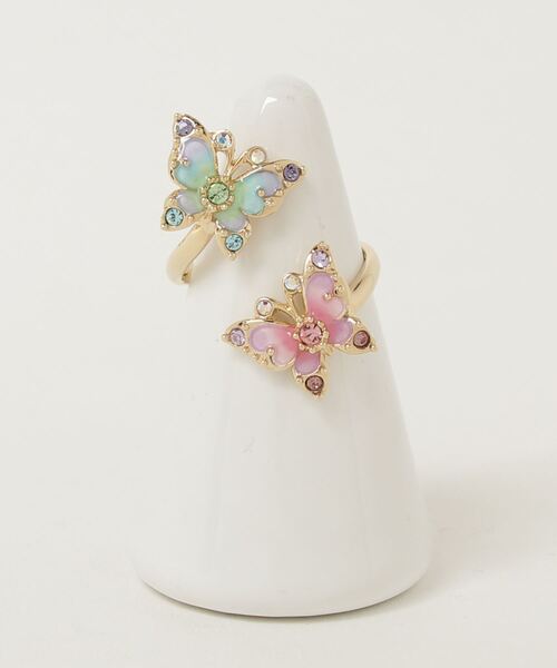 【ANNA SUI】蝶モチーフ リング 蝶モチーフ リング（リング）｜ANNA SUI（アナスイ）の