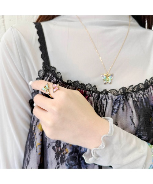 すぐ届く☆国内発送 ANNASUI(アナスイ) 蝶モチーフ リング 指輪 すぐ届く☆国内発送 ANNASUI(アナスイ) 蝶リング☆送料関税無料