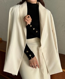 efill | ウエスト ベルト付き テーラード ジャケット(テーラードジャケット)