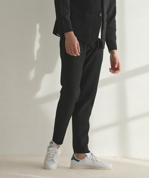 RATTLE TRAP（ラトルトラップ）の「ジャージーテーパードイージーパンツ（スウェットパンツ・メンズ・ブラック・M/L）」の6枚目の写真