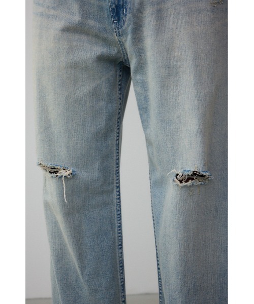 AZUL DENIM クラッシュヴィンテージワイド（デニムパンツ）｜AZUL BY