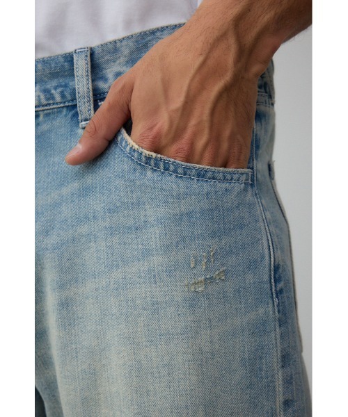 AZUL DENIM クラッシュヴィンテージワイド（デニムパンツ）｜AZUL BY