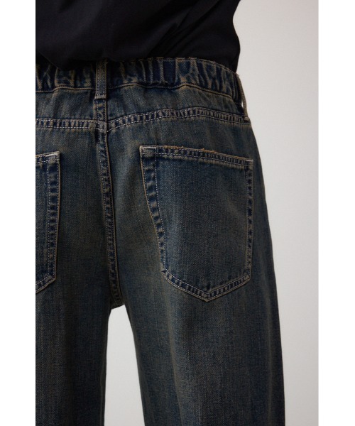 AZUL by moussy（アズールバイマウジー）の「AZUL DENIM クラッシュヴィンテージワイド（デニムパンツ・メンズ・ライトブルー/ブルー・MEDIUM/LARGE）」の15枚目の写真