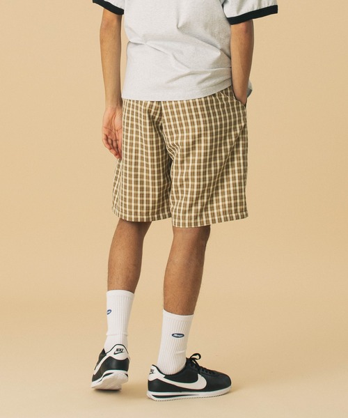 XLARGE（エクストララージ）の「EASY CHECK SHORTS（その他パンツ・メンズ・ベージュ/ネイビー・S/M/L/XL）」の6枚目の写真