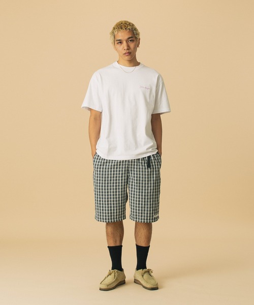 XLARGE（エクストララージ）の「EASY CHECK SHORTS（その他パンツ・メンズ・ベージュ/ネイビー・S/M/L/XL）」の8枚目の写真