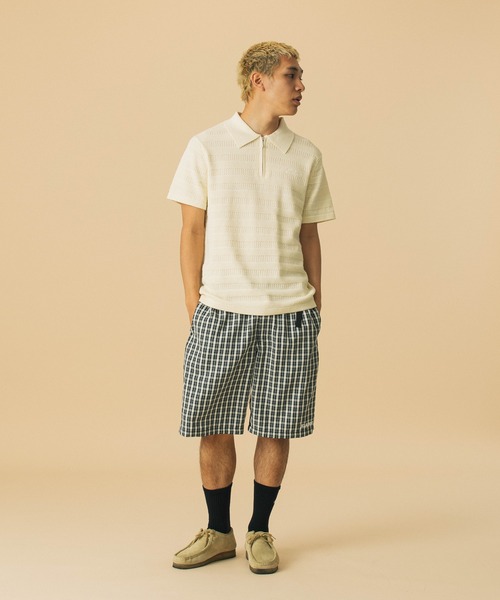 XLARGE（エクストララージ）の「EASY CHECK SHORTS（その他パンツ・メンズ・ベージュ/ネイビー・S/M/L/XL）」の10枚目の写真