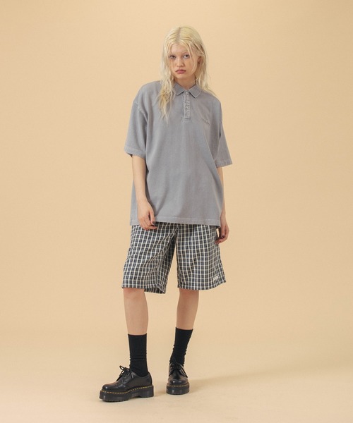 XLARGE（エクストララージ）の「EASY CHECK SHORTS（その他パンツ・メンズ・ベージュ/ネイビー・S/M/L/XL）」の20枚目の写真