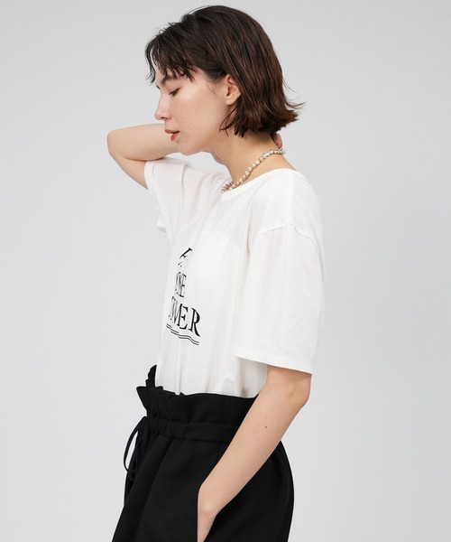 ロゴプリントTシャツ（Tシャツ/カットソー）｜BABYLONE