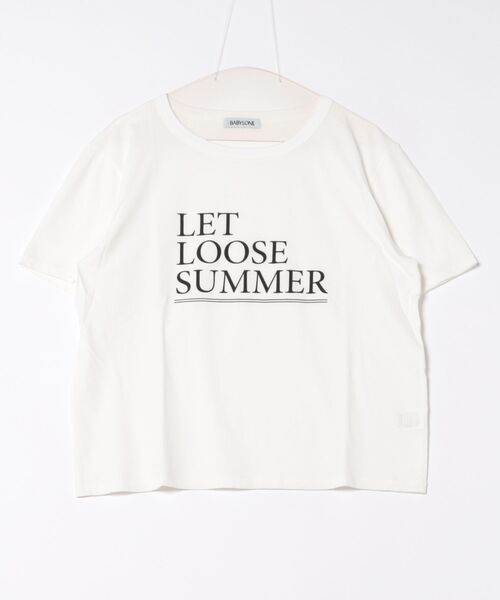 ロゴプリントTシャツ（Tシャツ/カットソー）｜BABYLONE